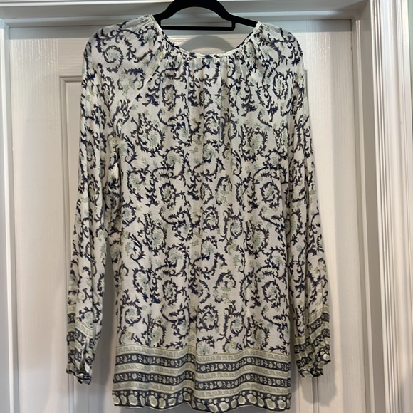 Lucky Brand Peasant Blouse - Size Large - Picture 4 of 6